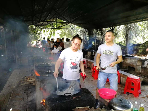深圳九龙生态园柴火野炊