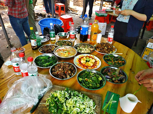 九龙山生态园美食