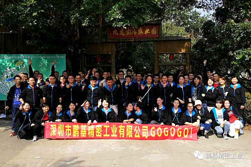 鹏基精密开展“纵情山水团队之旅”深圳农家乐活动